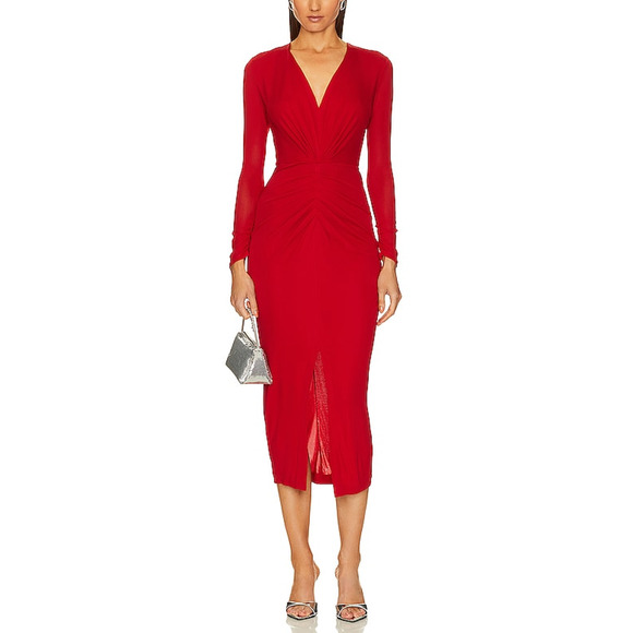 Diane Von Furstenberg 'Hades' Red Dress Size XS - NWT